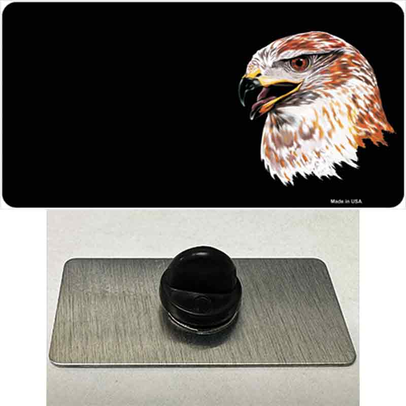 PIN-LP-3745 1.5 x 0.75 in. Falcon Offset Novelty Rectangle Metal Hat Pin