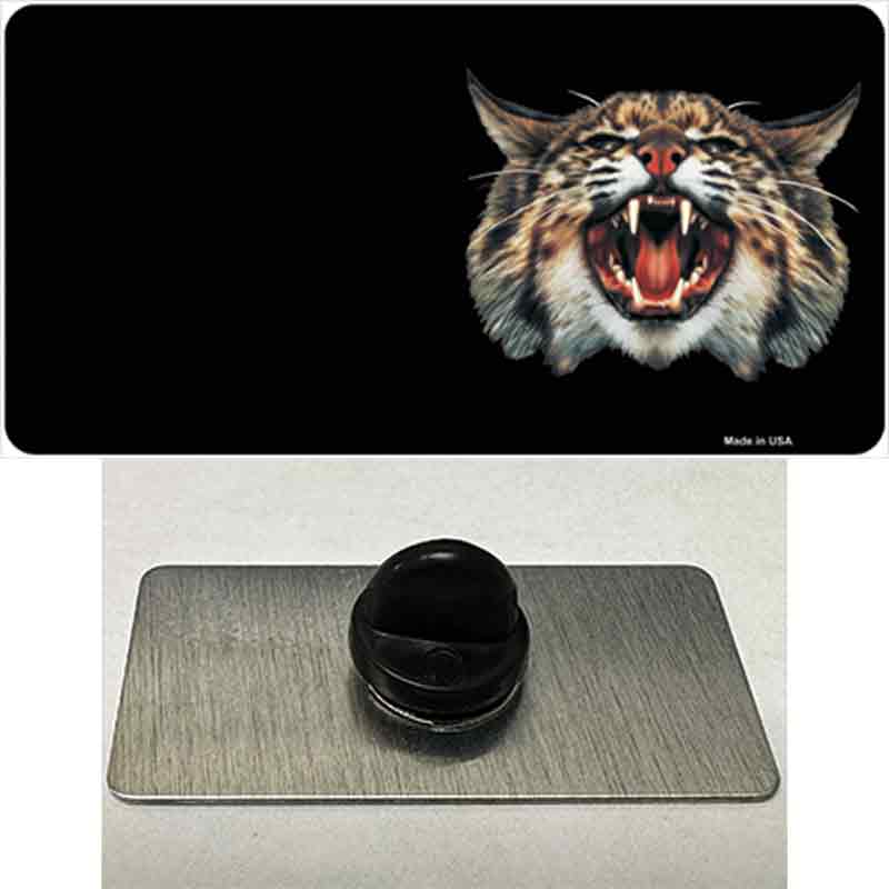 PIN-LP-3754 1.5 x 0.75 in. Wildcat Offset Novelty Rectangle Metal Hat Pin
