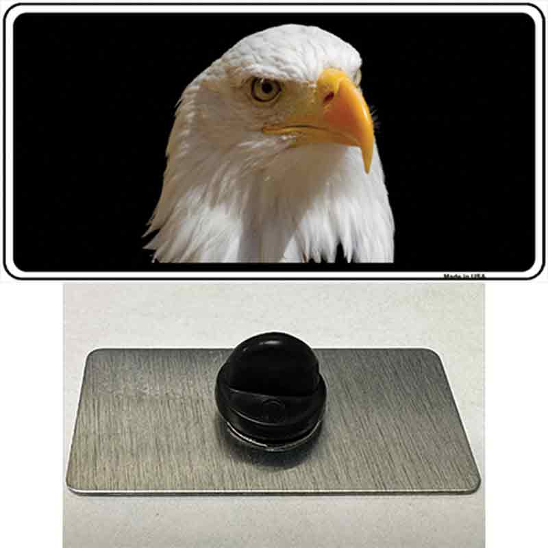 PIN-LP-5219 1.5 x 0.75 in. Eagle Novelty Rectangle Metal Hat Pin