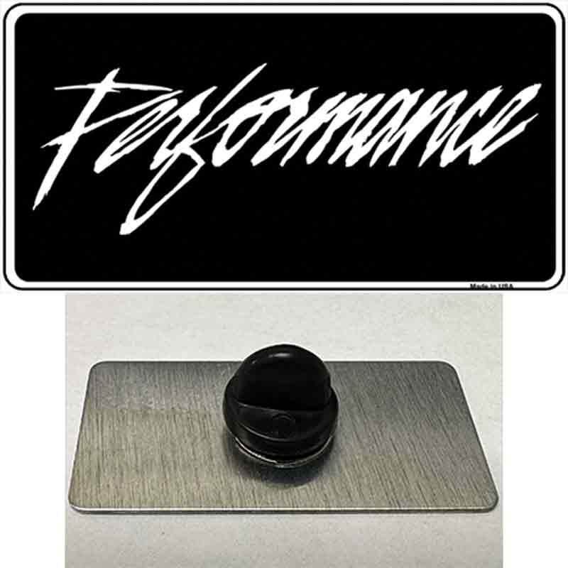 PIN-LP-1898 1.5 x 0.75 in. Performance Novelty Rectangle Metal Hat Pin