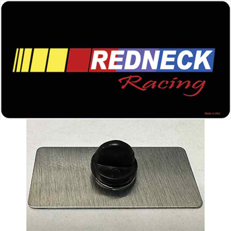 PIN-LP-2000 1.5 x 0.75 in. Redneck Racing Novelty Rectangle Metal Hat Pin