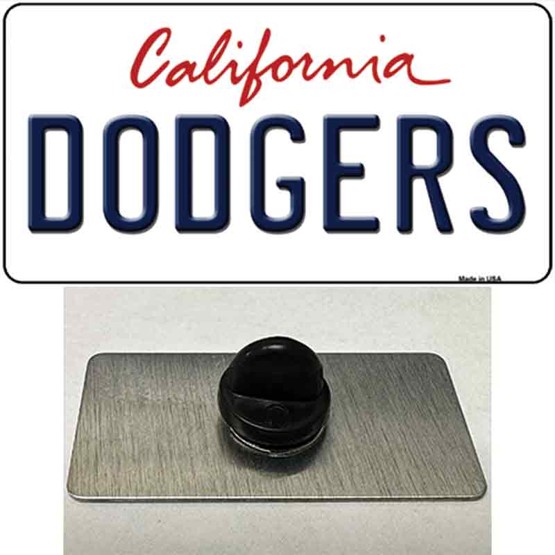 PIN-LP-2095 1.5 x 0.75 in. Dodgers California State Novelty Rectangle Metal Hat Pin