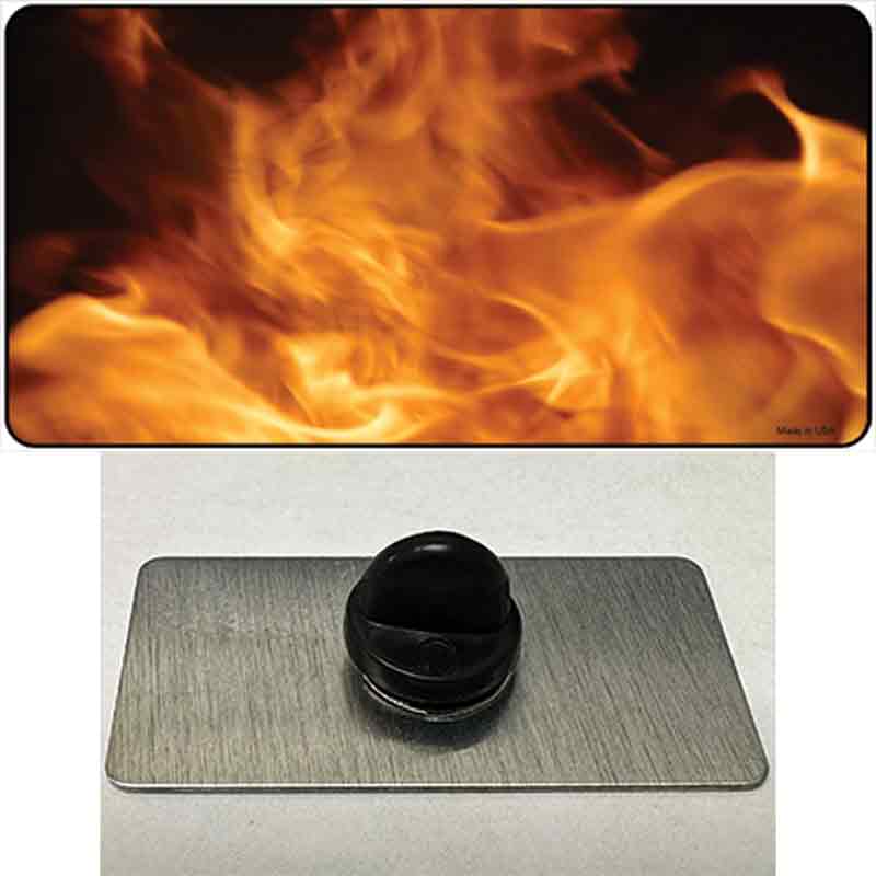 PIN-LP-2266 1.5 x 0.75 in. True Flame Novelty Rectangle Metal Hat Pin