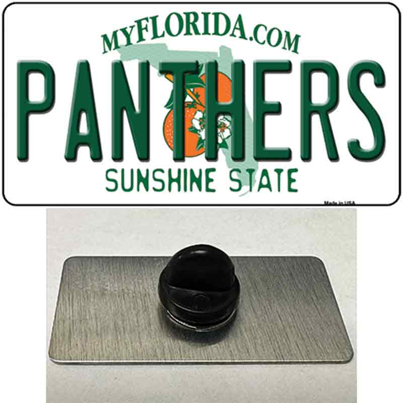 PIN-LP-2284 1.5 x 0.75 in. Panthers Florida State Novelty Rectangle Metal Hat Pin