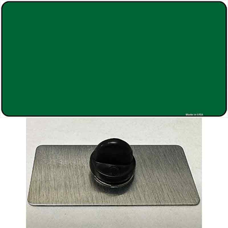 PIN-LP-2364 1.5 x 0.75 in. Green Solid Novelty Rectangle Metal Hat Pin
