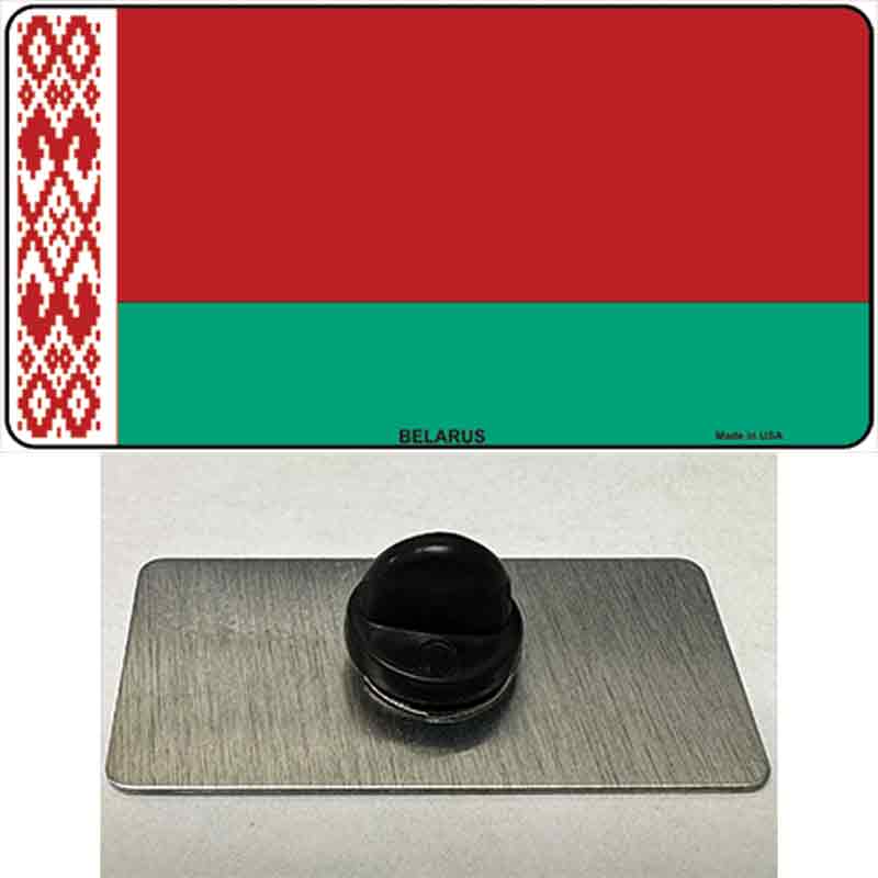 PIN-LP-3970 1.5 x 0.75 in. Belarus Flag Novelty Rectangle Metal Hat Pin