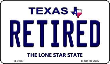 SMART BLONDE Retired Texas Novelty Metal Magnet M-9389