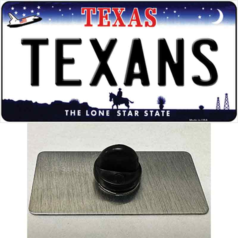 PIN-LP-2061 1.5 x 0.75 in. Texans Texas State Novelty Rectangle Metal Hat Pin