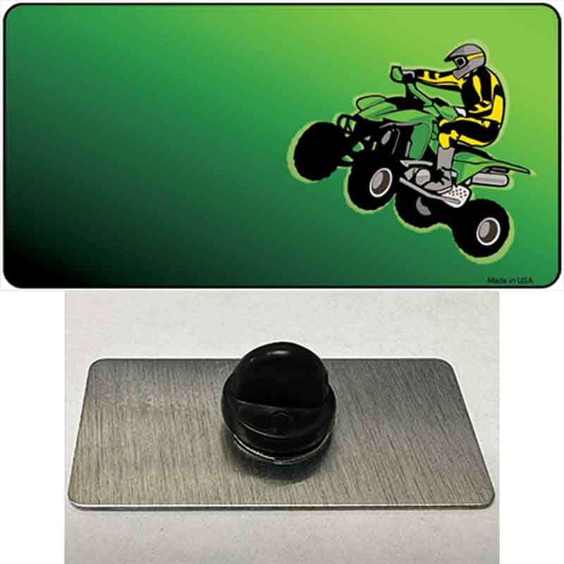 PIN-LP-2382 1.5 x 0.75 in. Quad Rider Offset Flat Novelty Rectangle Metal Hat Pin