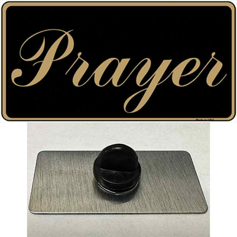 PIN-LP-2551 1.5 x 0.75 in. Prayer Novelty Rectangle Metal Hat Pin