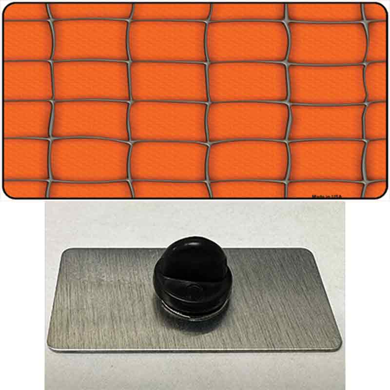 PIN-LP-5094 1.5 x 0.75 in. Web Orange Novelty Rectangle Metal Hat Pin