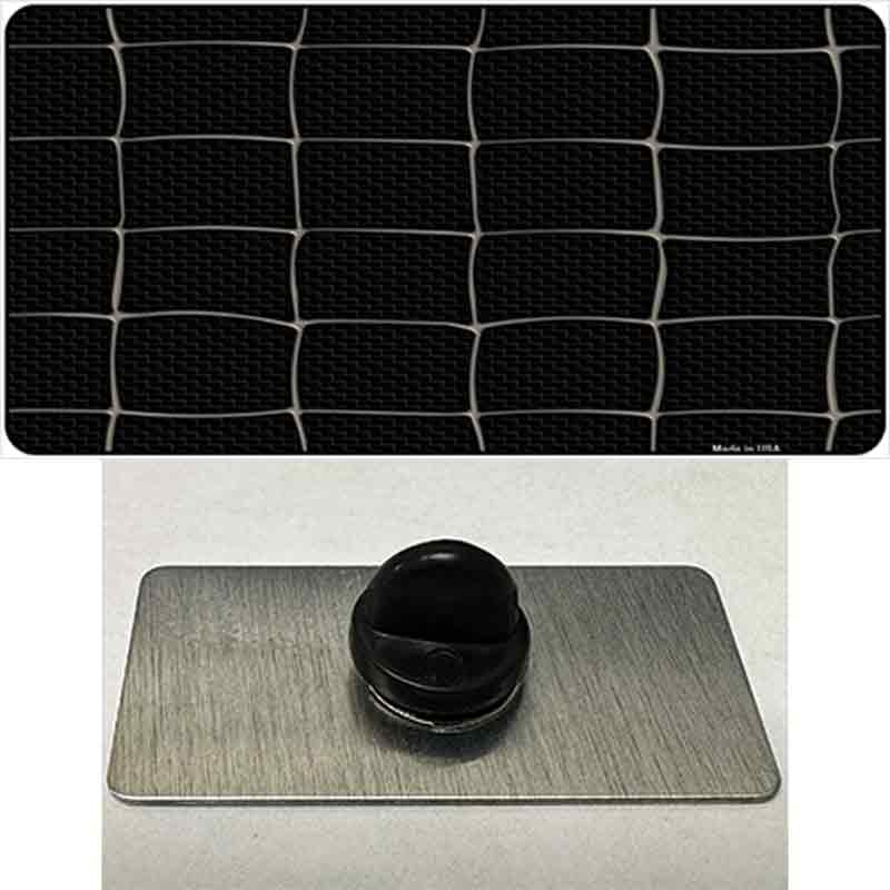 PIN-LP-5097 1.5 x 0.75 in. Web Black Novelty Rectangle Metal Hat Pin