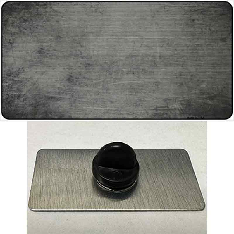 PIN-LP-6906 1.5 x 0.75 in. Grey Oil Rubbed Solid Novelty Rectangle Metal Hat Pin