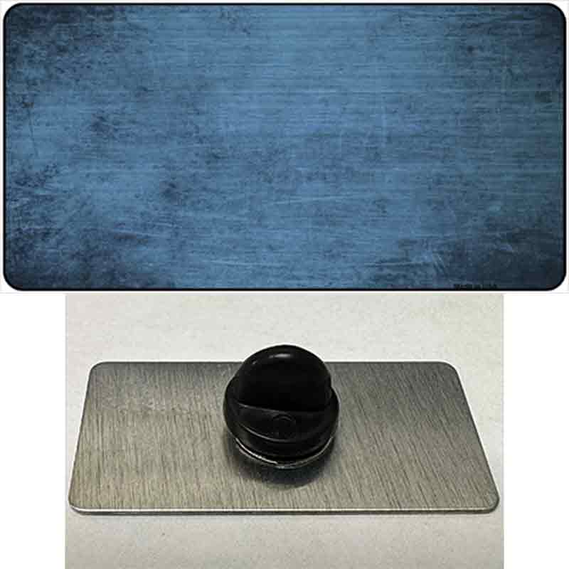 PIN-LP-6909 1.5 x 0.75 in. Light Blue Oil Rubbed Solid Novelty Rectangle Metal Hat Pin