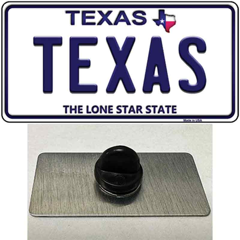 PIN-LP-9363 1.5 x 0.75 in. Texas Novelty Rectangle Metal Hat Pin