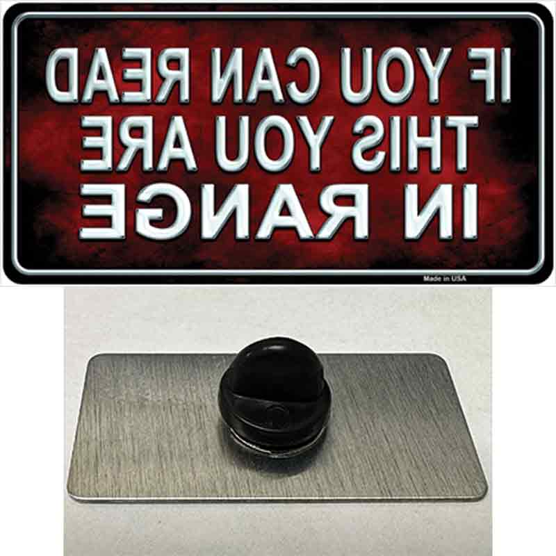 PIN-LP-8697 1.5 x 0.75 in. In Range Novelty Rectangle Metal Hat Pin