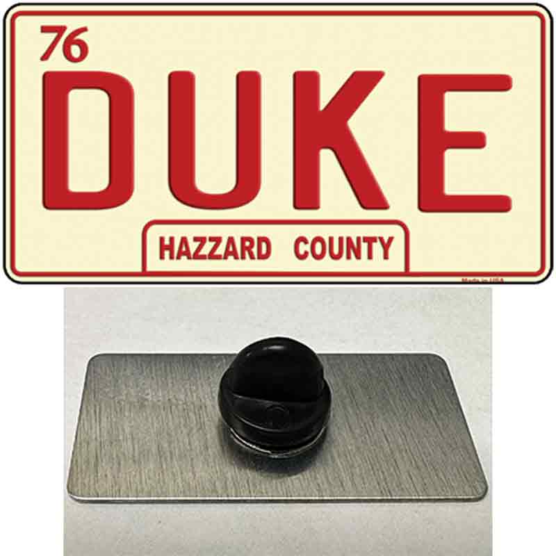 PIN-LP-8714 1.5 x 0.75 in. Duke Novelty Rectangle Metal Hat Pin