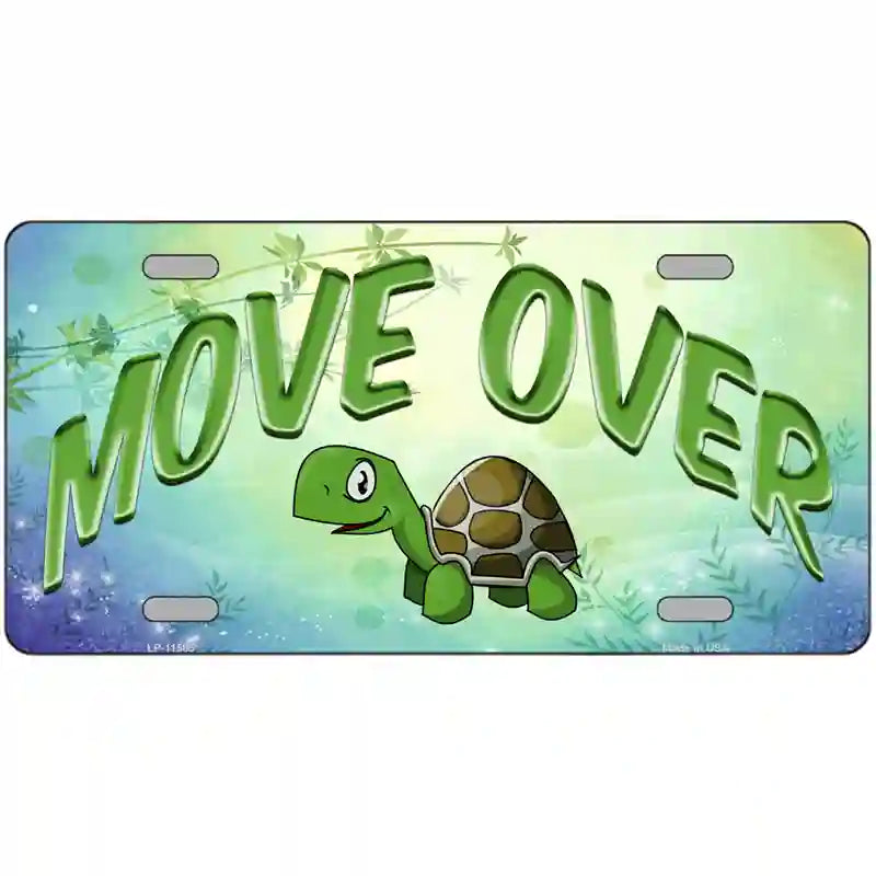 LLP-11565 24 x 12 in. Move Over Novelty License Plate