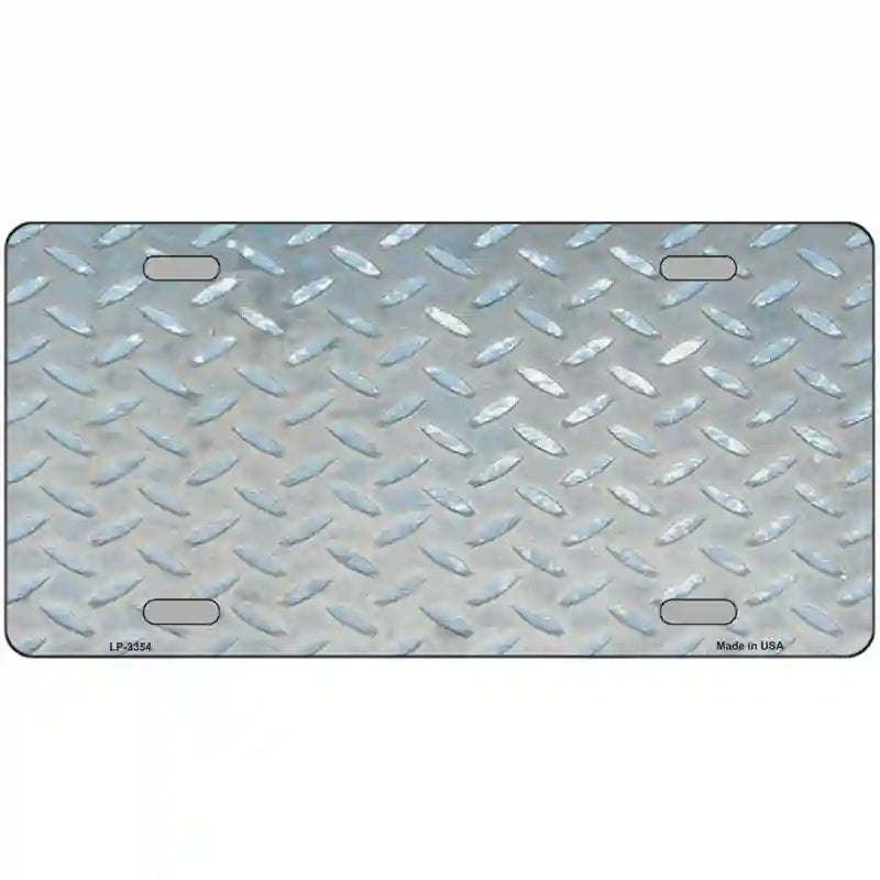 LLP-3354 24 x 12 in. Silver Toolbox Diamond Metal Novelty License Plate
