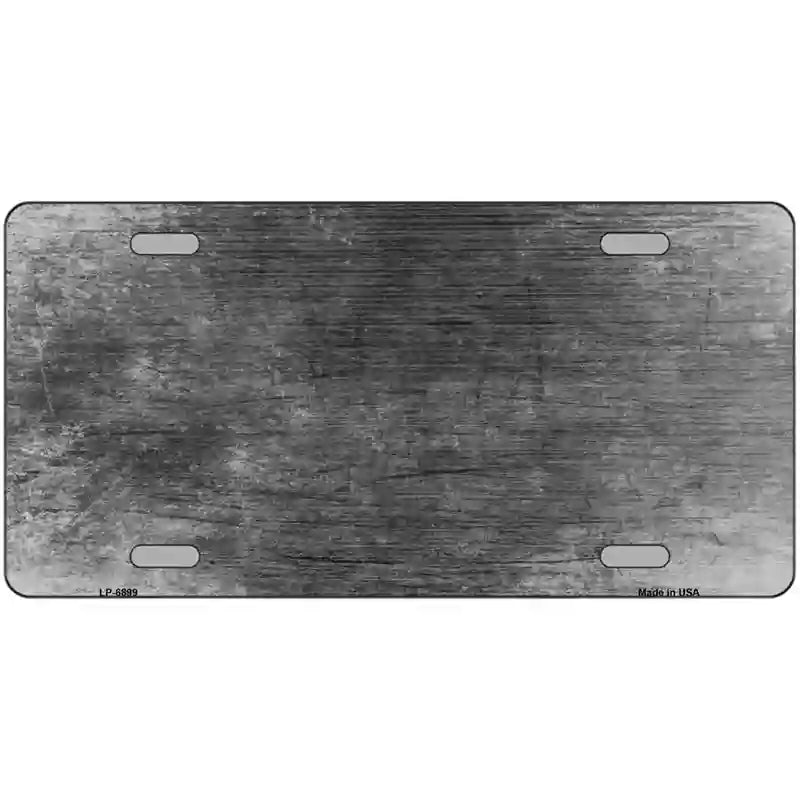 LLP-6899 24 x 12 in. Black Oil Rubbed Solid Metal Novelty License Plate