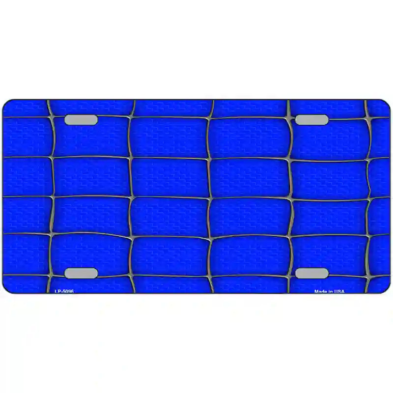 LLP-5096 24 x 12 in. Web Blue Metal Novelty License Plate
