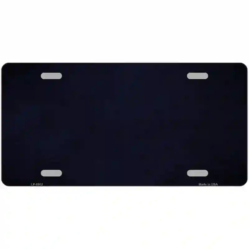 LLP-6902 24 x 12 in. Blue Oil Rubbed Solid Metal Novelty License Plate