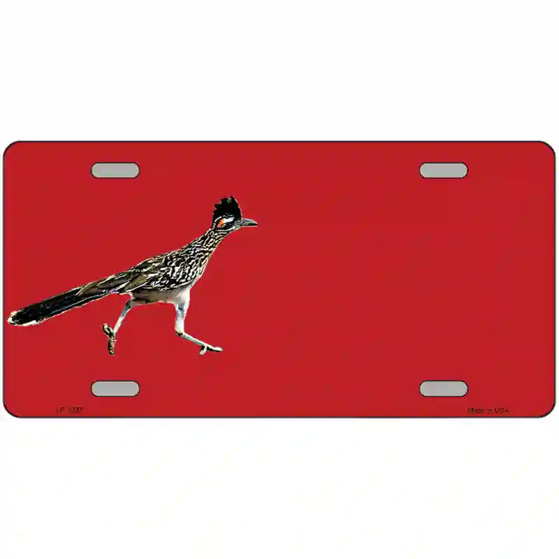 LLP-1337 24 x 12 in. Roadrunner Offset Novelty Metal License Plate