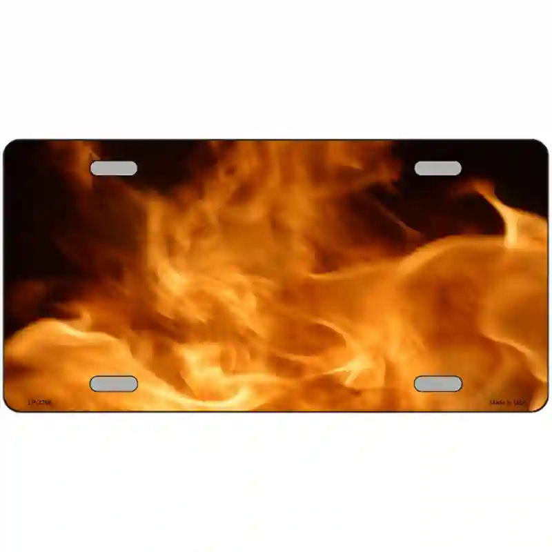 LLP-2266 24 x 12 in. True Flame Metal Novelty License Plate