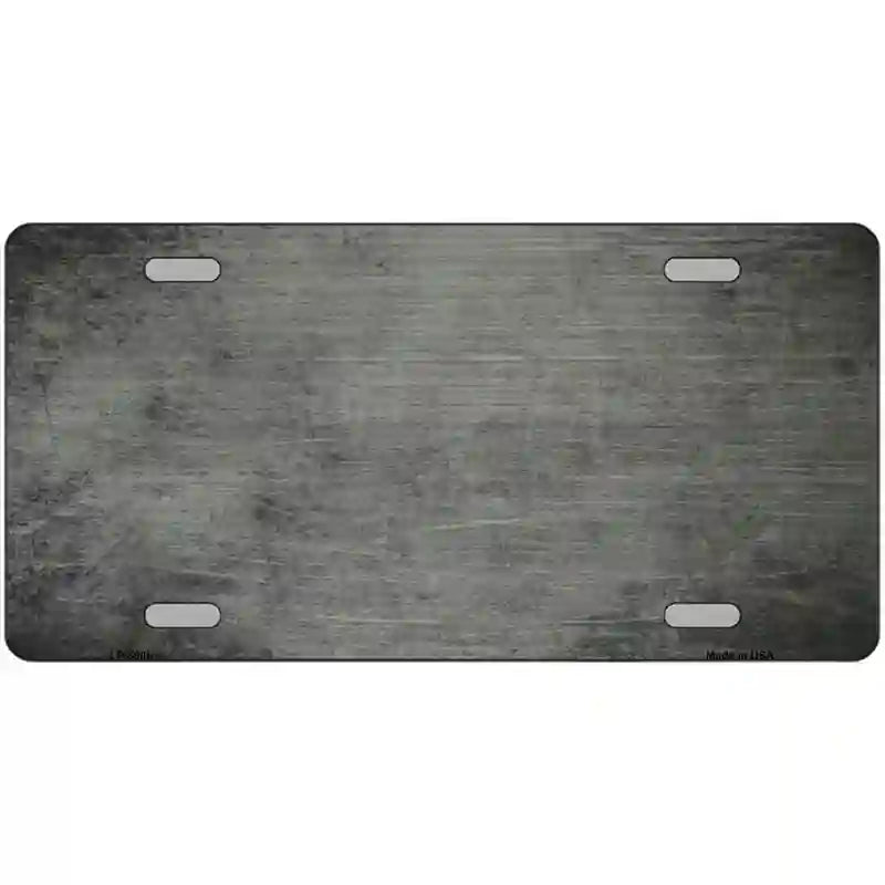 LLP-6906 24 x 12 in. Gray Oil Rubbed Solid Metal Novelty License Plate