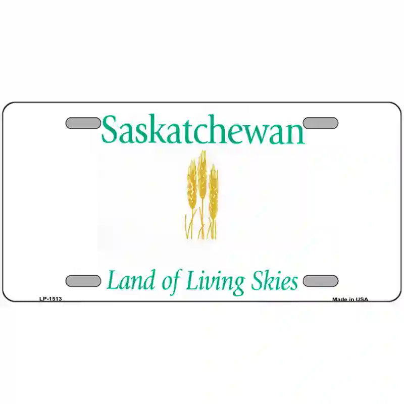 LLP-1513 24 x 12 in. Saskatchewan Novelty Metal License Plate