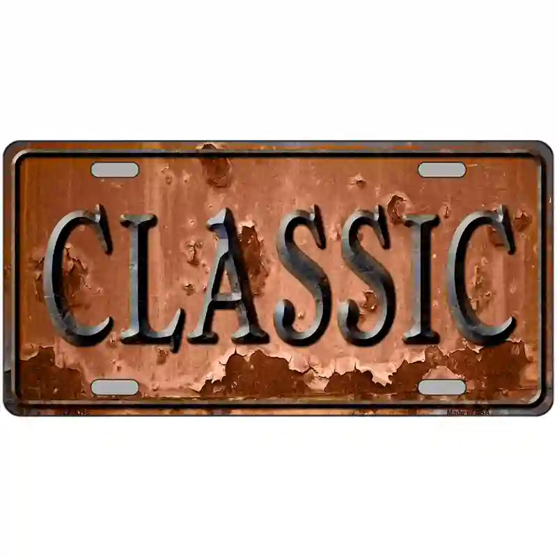 LLP-8113 24 x 12 in. Classic Novelty Metal License Plate