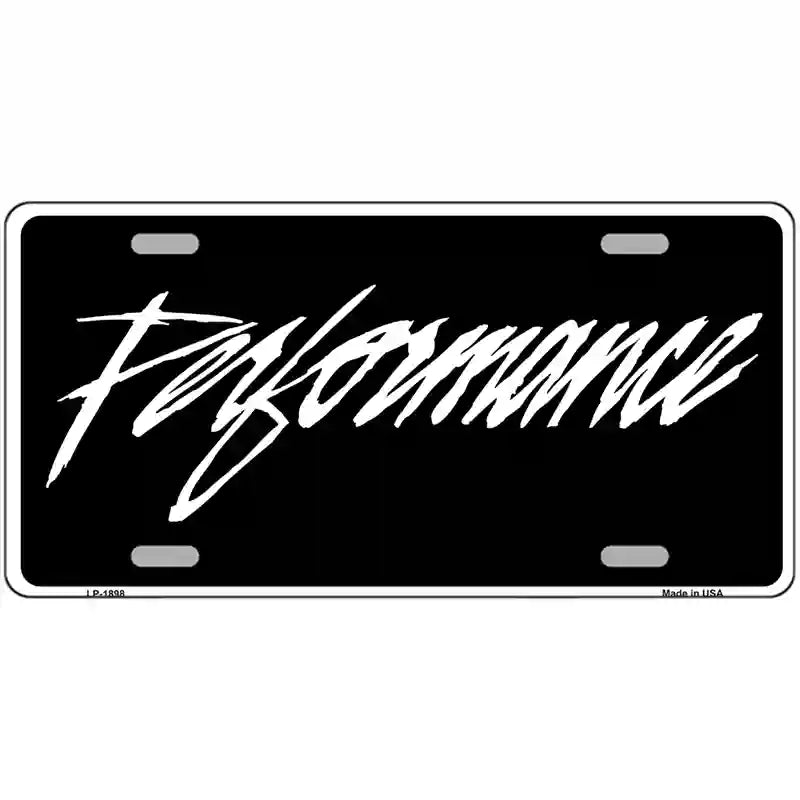LLP-1898 24 x 12 in. Performance Metal Novelty License Plate