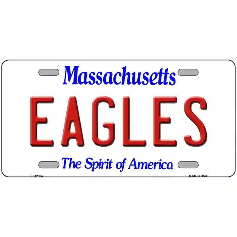 LLP-12824 24 x 12 in. Eagles Novelty Metal License Plate
