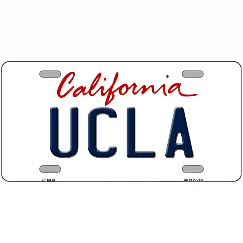 LLP-12652 24 x 12 in. UCLA Novelty Metal License Plate