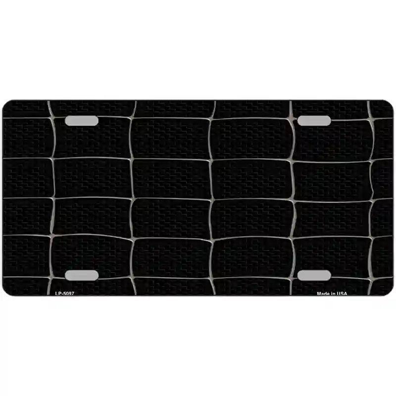 LLP-5097 24 x 12 in. Web Black Metal Novelty License Plate