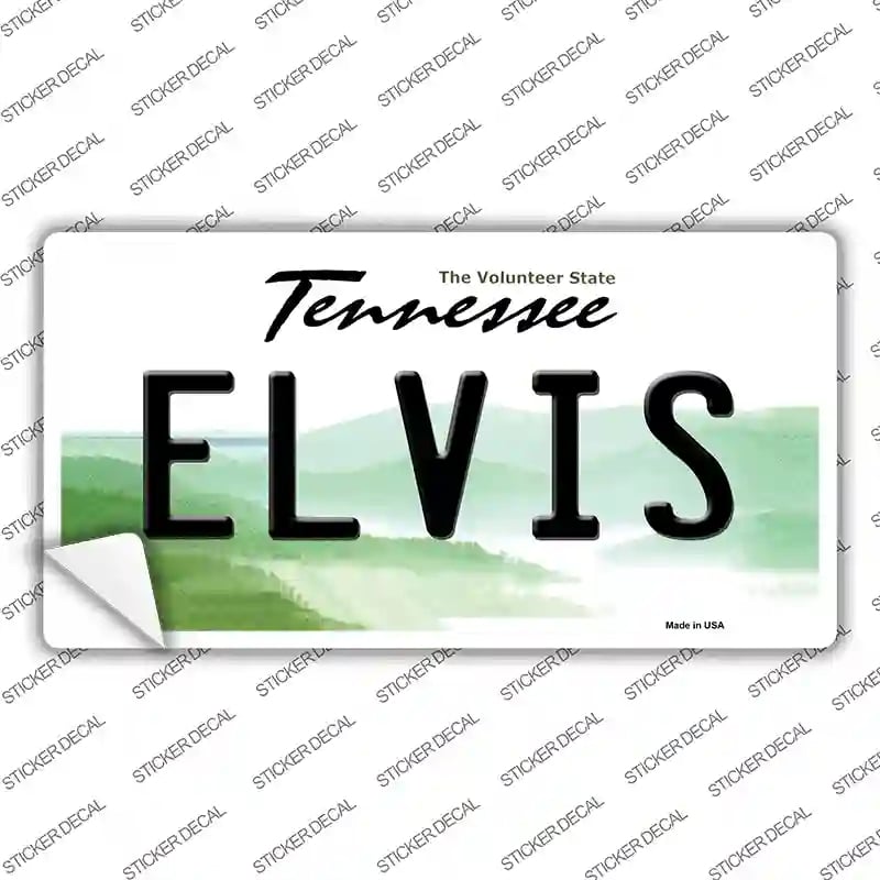 LP-6422s-XL Elvis Tennessee Novelty Sticker Decal - Extra Large