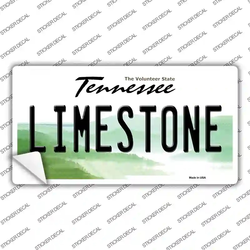 LP-6425s-S Limestone Tennessee Novelty Sticker Decal - Small