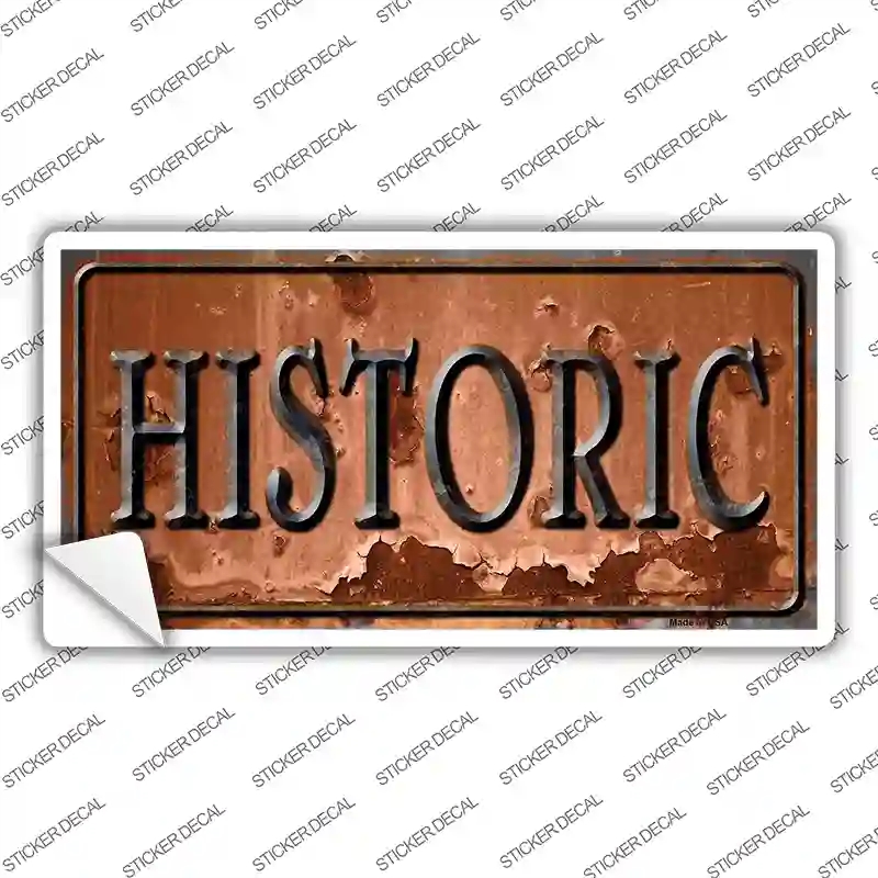 LP-8112s-XL Historic Novelty Sticker Decal - Extra Large