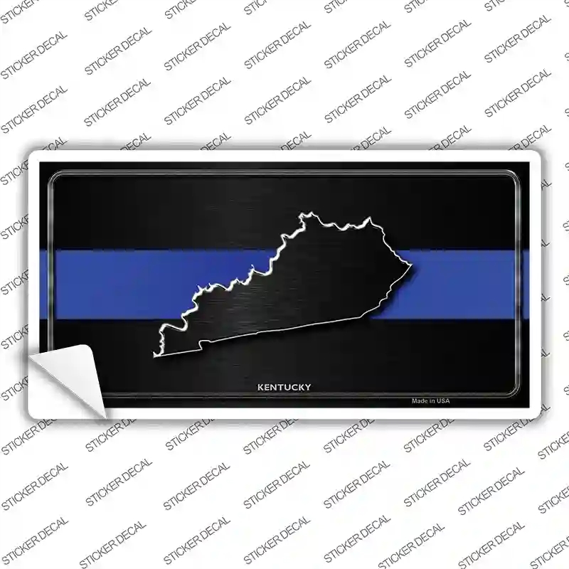 LP-8899s-S Kentucky Thin Blue Line Novelty Sticker Decal - Small