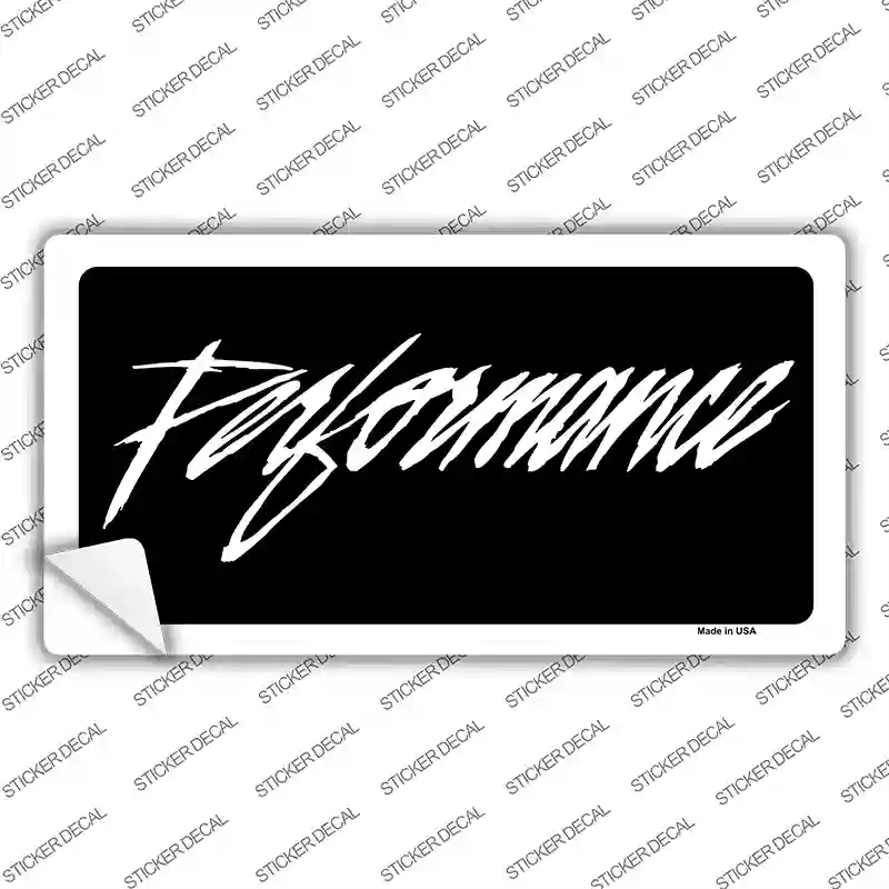 LP-1898s-S Performance Novelty Sticker Decal - Small