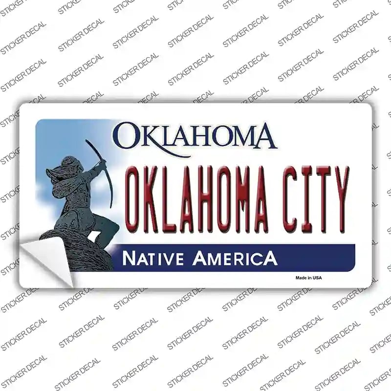 LP-6254s-L Oklahoma City Novelty Sticker Decal - Large