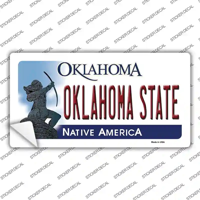 LP-6255s-S Oklahoma State Novelty Sticker Decal - Small