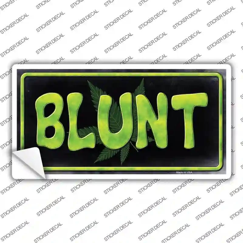LP-8754s-S Blunt Novelty Sticker Decal - Small