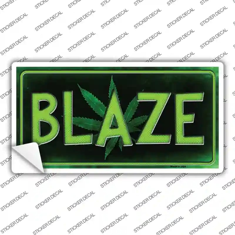LP-8760s-L Blaze Novelty Sticker Decal - Large