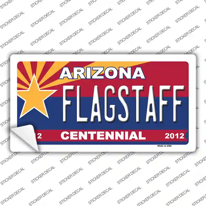 LP-6806s-S Arizona Centennial Flagstaff Novelty Sticker Decal - Small