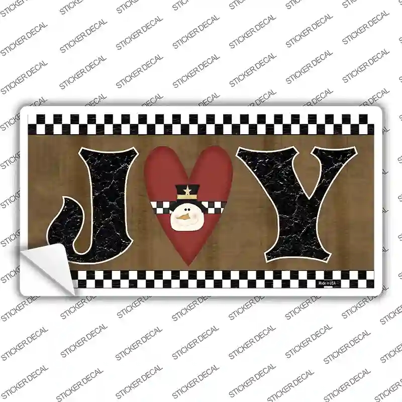 XMAS-21s-XL Joy Novelty Sticker Decal - Extra Large