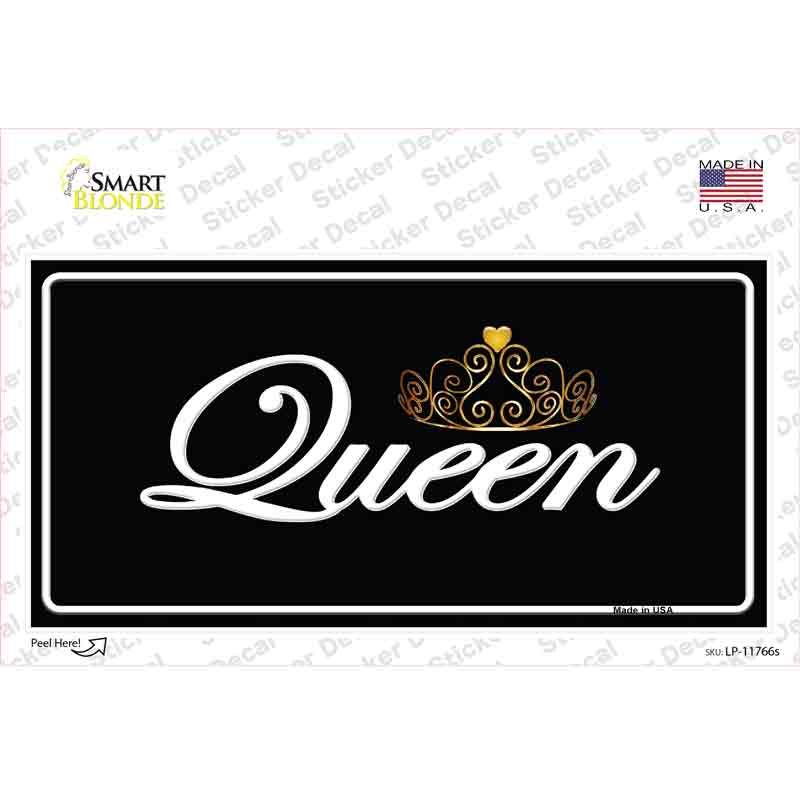 LP-11766s-M Queen Novelty Sticker Decal - Medium