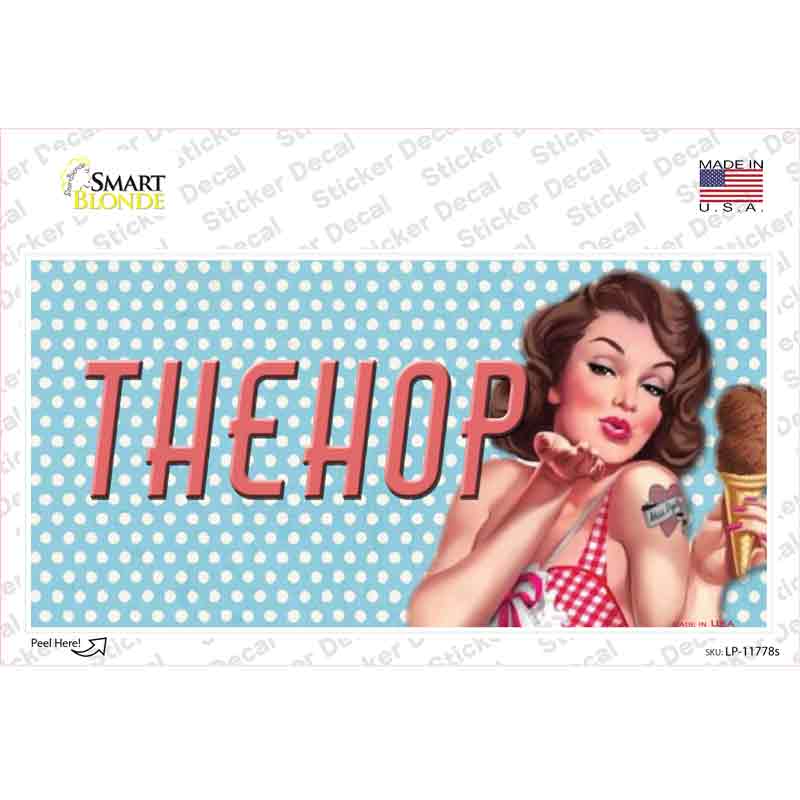 LP-11778s-M The Hop Vine Pinup Novelty Sticker Decal - Medium