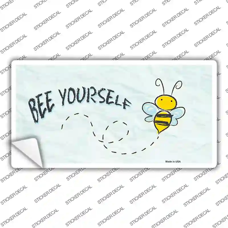 LP-11891s-S Bee Yourself Novelty Sticker Decal - Small