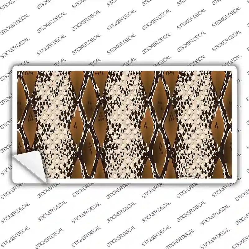 LP-7924s-S Snake Novelty Sticker Decal - Small